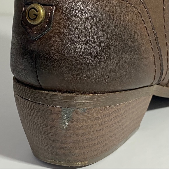 Brown Guess Ankle Boots, US 6.5M - Picture 13 of 16